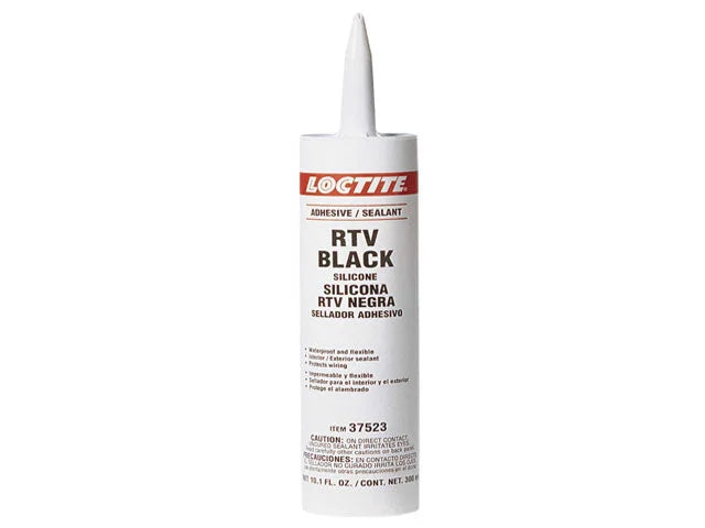 Loctite RTV Black Silicone Adhesive Cartridge 300ml 495315