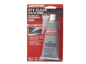 Loctite RTV Clear Silicone Adhesive 80ml/2.7oz 491981