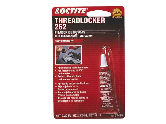 Loctite Threadlocker 262 Red 6ml/.20oz 487231