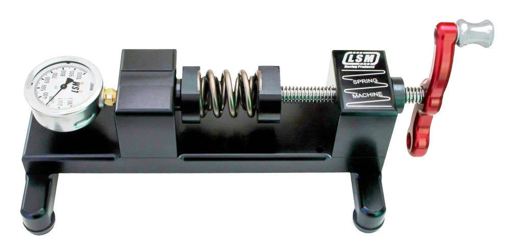 Logan Smith Machine Bench Top Valve Spring Tester w/0-600# Gauge SM-600