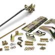 Load image into Gallery viewer, Lokar 16in 700-R4 Shifter w/ Brushed Alum. Mush. Knob