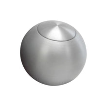Load image into Gallery viewer, Lokar 2in Shift Knob Solid Round Brushed w/Button