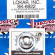 Load image into Gallery viewer, Lokar 2in Shift Knob Solid Round Polished w/Button