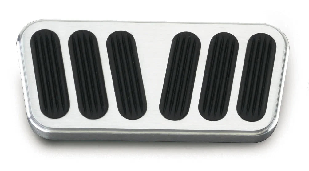 Lokar 55-57 Chevy Billet Power Brake Pedal Pad w/rubber