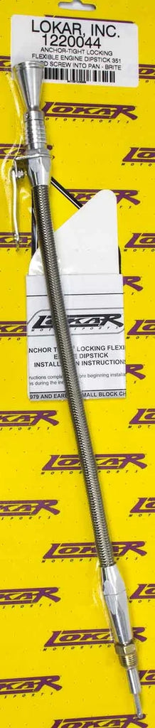 Lokar Anchor Tight Locking Oil Dipstick Ford 351W