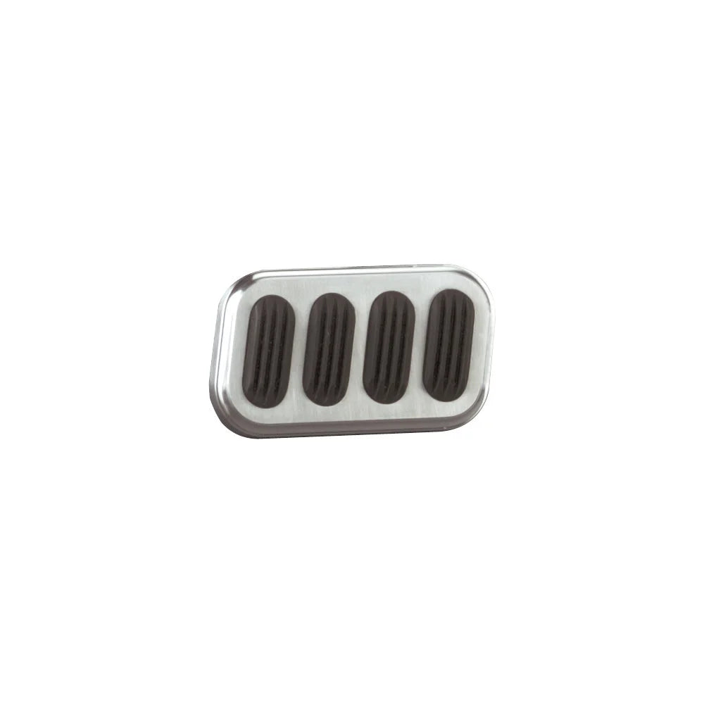 Lokar Billet Brake Pad W/Rubbe