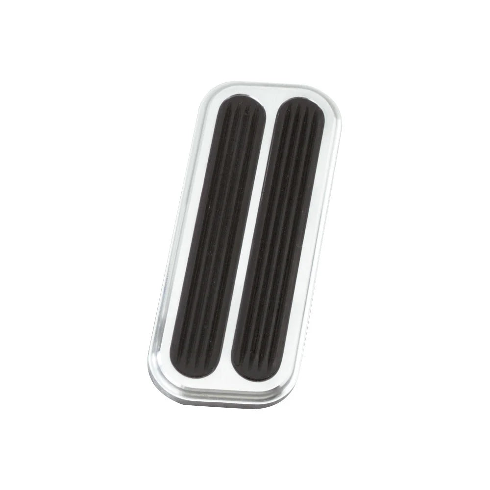 Lokar Billet Throttle Pedal Pa d w/Rubber 73-UP GM P/U