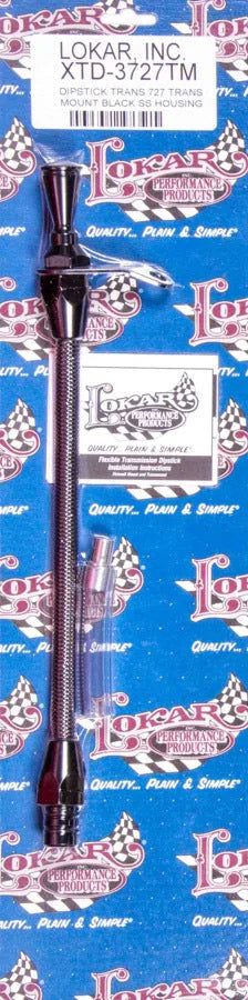Lokar Black Dipstick Mopar 727 Trans - Trans Mount