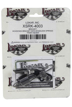 Load image into Gallery viewer, Lokar Bracket And Springs Kick Down Black Stainless Ste