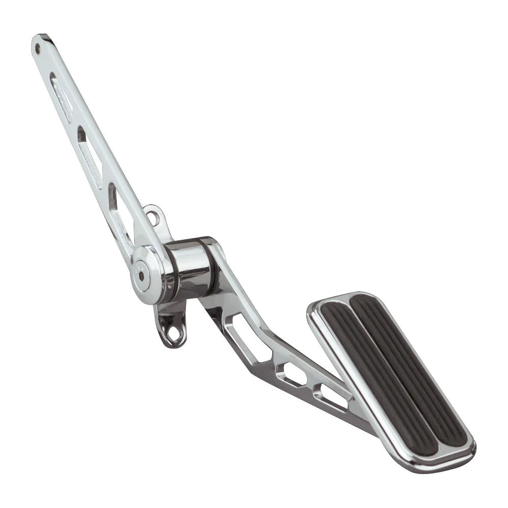 Lokar Chrome Gas Pedal W/Rubbe