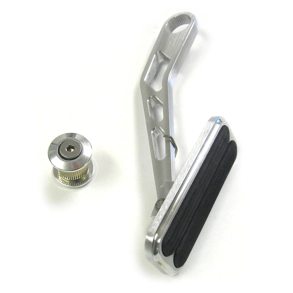 Lokar Drive-By-Wire XL Pedal Aluminum w/ Rubber Pad
