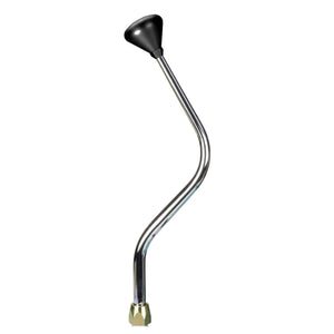 Lokar ES Shifter GM 4L80 Chrom e 16in Mush Blk Knob ES4L80GMB