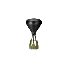 Load image into Gallery viewer, Lokar ES Shifter GM 6L80 Chrom e 4in Mush Black Knob ES6L80HMB