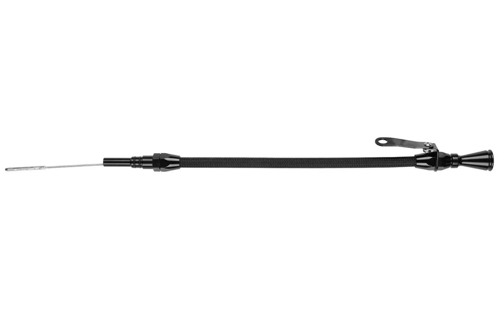 Lokar Flexible Engine Dipstick Black 80- GM SBC
