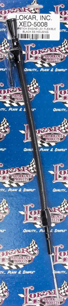 Lokar Flexible Engine Dipstick Black GM LS1
