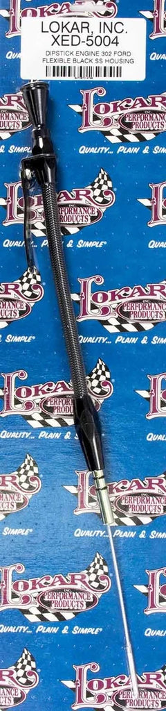 Lokar Flexible Engine Dipstick Black SBF 302