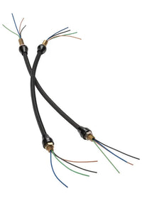 Lokar Headlight Braids 14in Long Black Pair