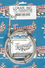 Load image into Gallery viewer, Lokar Hi-Tech Throttle Cable 36in TC-1000HT36