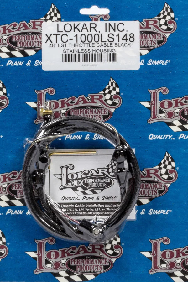 Lokar Hi-Tech Throttle Cable GM LS Engine