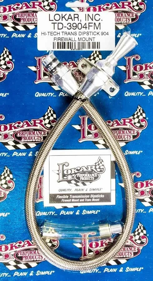 Lokar Hi-Tech Trans Dipstick Chry. 904 Firewall Mt.