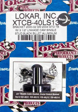 Load image into Gallery viewer, Lokar LS1 Throttle Cable Bracket Black