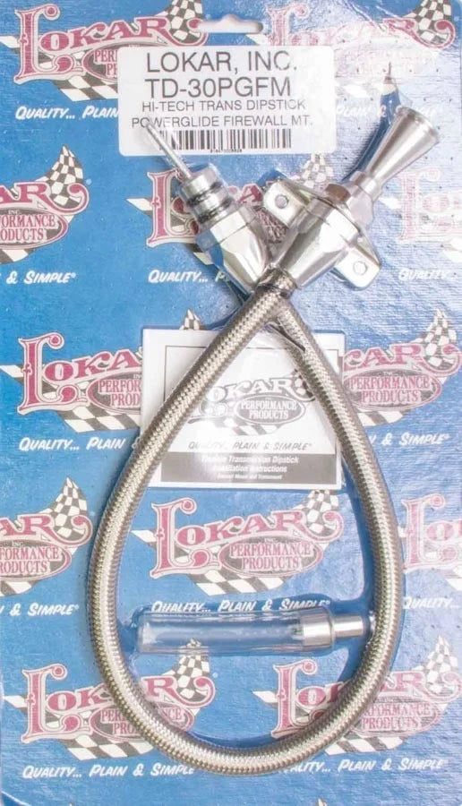 Lokar Powerglide Dipstick Firewall Mount TD-30PGFM
