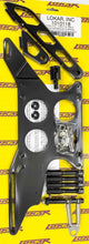 Load image into Gallery viewer, Lokar Push/Pull Throttle Cable Mounting Bracket Black