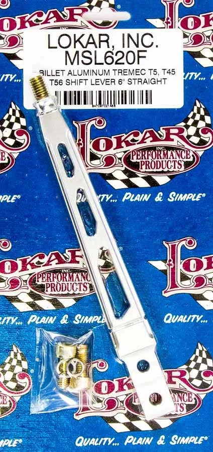 Lokar Shift Lever TKO 500-600 Aluminum 6in Brushed