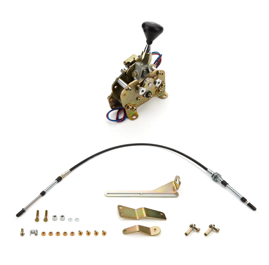 Lokar Shifter Ford 6R80 Chrome 4in Straight Lever