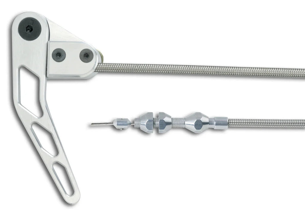 Lokar Stainless Steel Hood Rel ease Cable Kit
