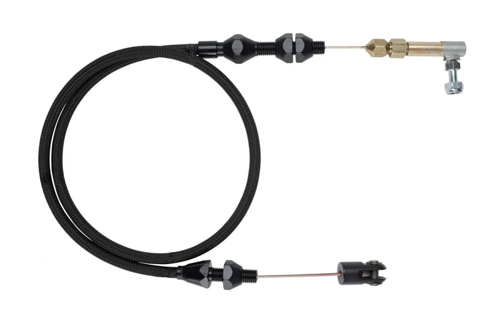 Lokar THROTTLE CABLE MOD 4.6 5.4 V8 24in BLACK SS HOU