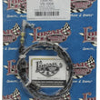 Load image into Gallery viewer, Lokar VS Throttle Cable Black Black Wrap w/ Blue Trace
