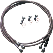 Load image into Gallery viewer, Lone Star Racing Brake Line - Rear - Universal - 22" - Side View