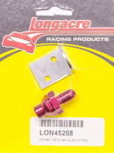Load image into Gallery viewer, Longacre Brake Fitting w/Tab #4-3/16in Bulkhead 52-45288