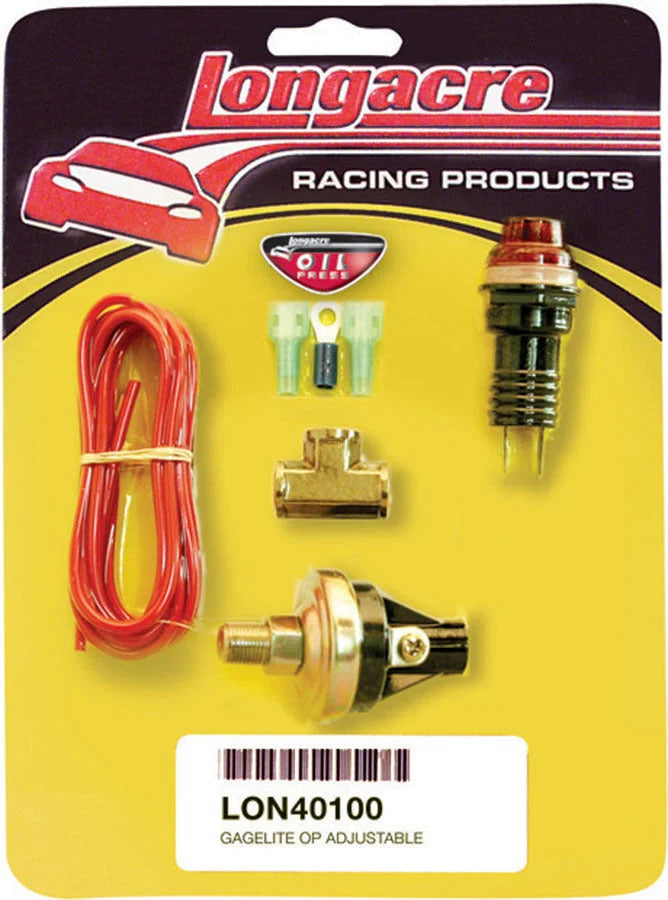 Longacre Gagelite Kit O/P 1/8in. NPT 15-50psi 52-40100