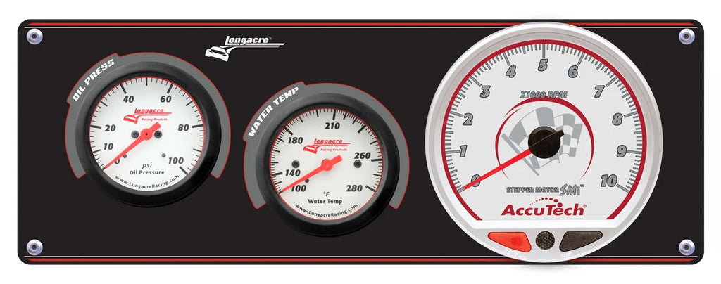 Longacre Gauge Panel Sportsman OP / WT / Tach 52-46906