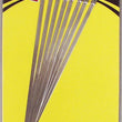 Load image into Gallery viewer, Longacre Header Wrap Ties 8in 8pk Stainless 52-47840