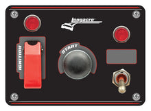 Load image into Gallery viewer, Longacre Ignition Panel Black w/ 1 Acc and Pilot Light 52-48866