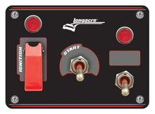 Load image into Gallery viewer, Longacre Ignition Panel Black w/ 1 Acc and Pilot Light 52-48966