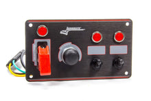 Load image into Gallery viewer, Longacre Ignition Panel Black w/2 Acc. and Pilot Light 52-44867