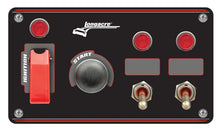 Load image into Gallery viewer, Longacre Ignition Panel Black w/2 Acc. and Pilot Light 52-48867