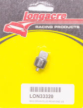 Load image into Gallery viewer, Longacre Magnetic Drain Plug 3/8in NPT 52-33320