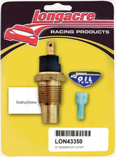 Load image into Gallery viewer, Longacre Oil Temp Sensor 1/2in. NPT 270 Deg 52-43350