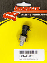 Load image into Gallery viewer, Longacre Pressure Sensor 0-100psi w/out QD Lead 52-43520