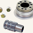 Load image into Gallery viewer, Longacre Splined Alum. Steering Hub 52-56605