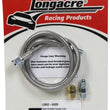 Load image into Gallery viewer, Longacre Steel Braided Gauge Line 24in 52-45020