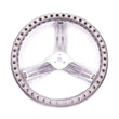 Load image into Gallery viewer, Longacre Steering Wheel 15in Dished &amp; Drilled 52-56837