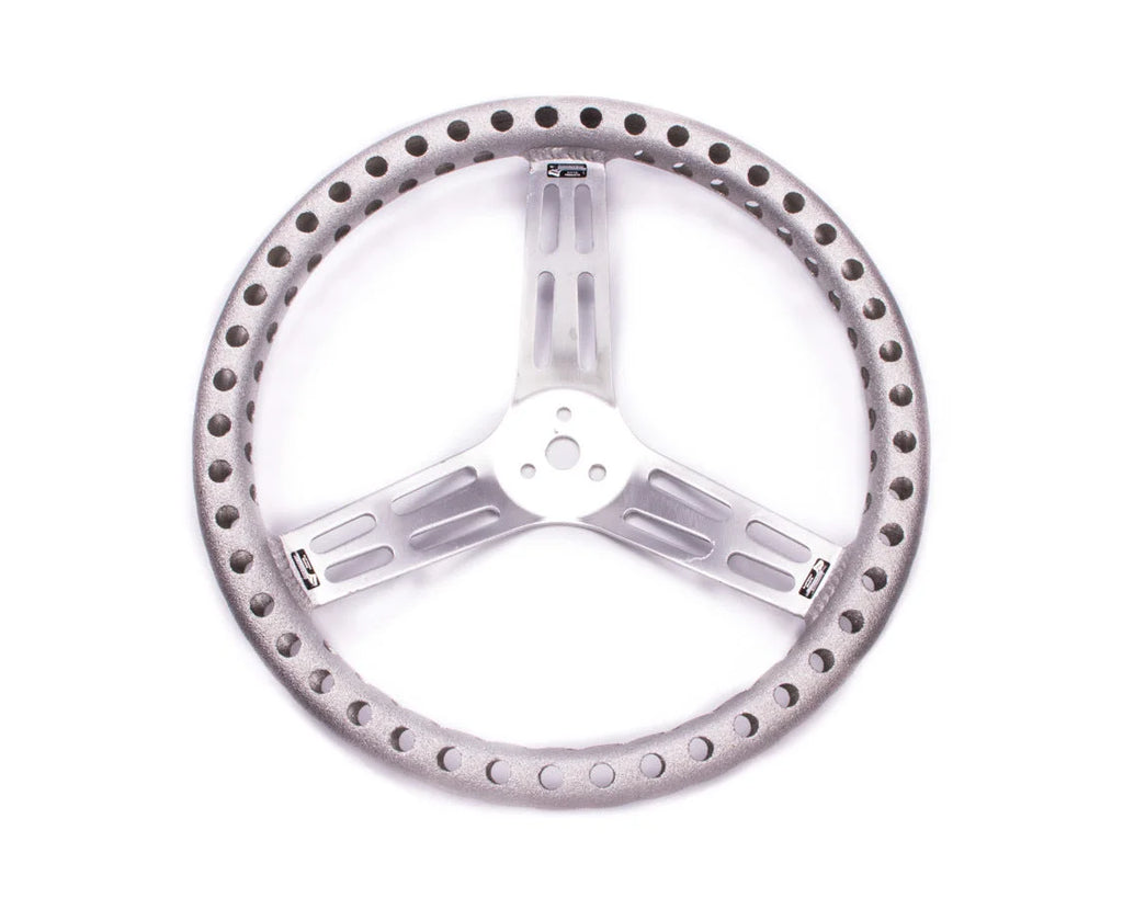Longacre Steering Wheel 15in Dished & Drilled 52-56837