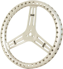 Load image into Gallery viewer, Longacre Steering Wheel 15in Flat &amp; Drilled 52-56866