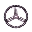 Load image into Gallery viewer, Longacre Streering Wheel 14in Dished Drilled Black 52-56833